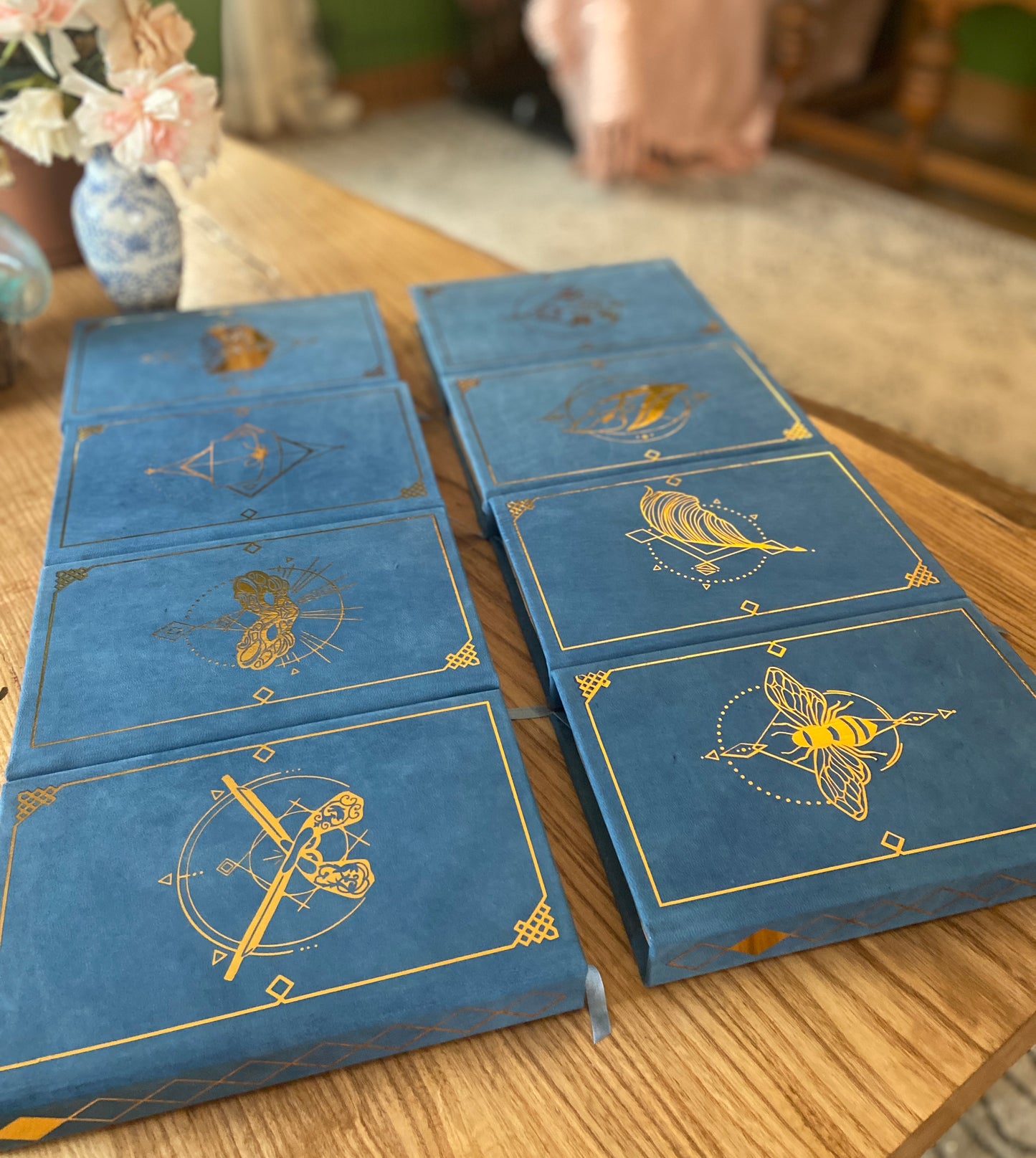 The Bridgerton Series by Julia Quinn - Leatherbound Collector's Editions