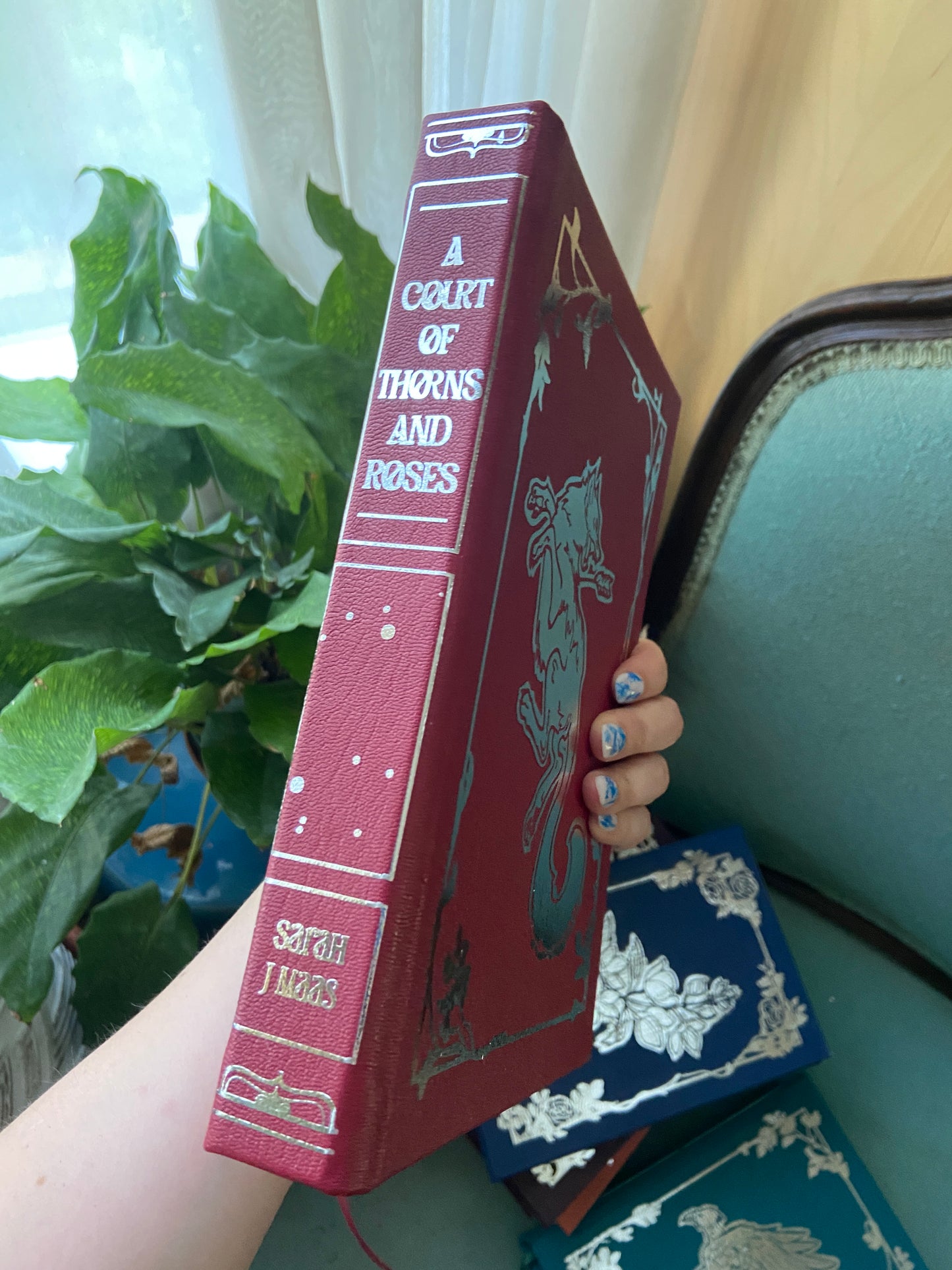 A Court of Thorns and Roses Series by Sarah J Maas - Handmade Leatherbound Collector’s Editions