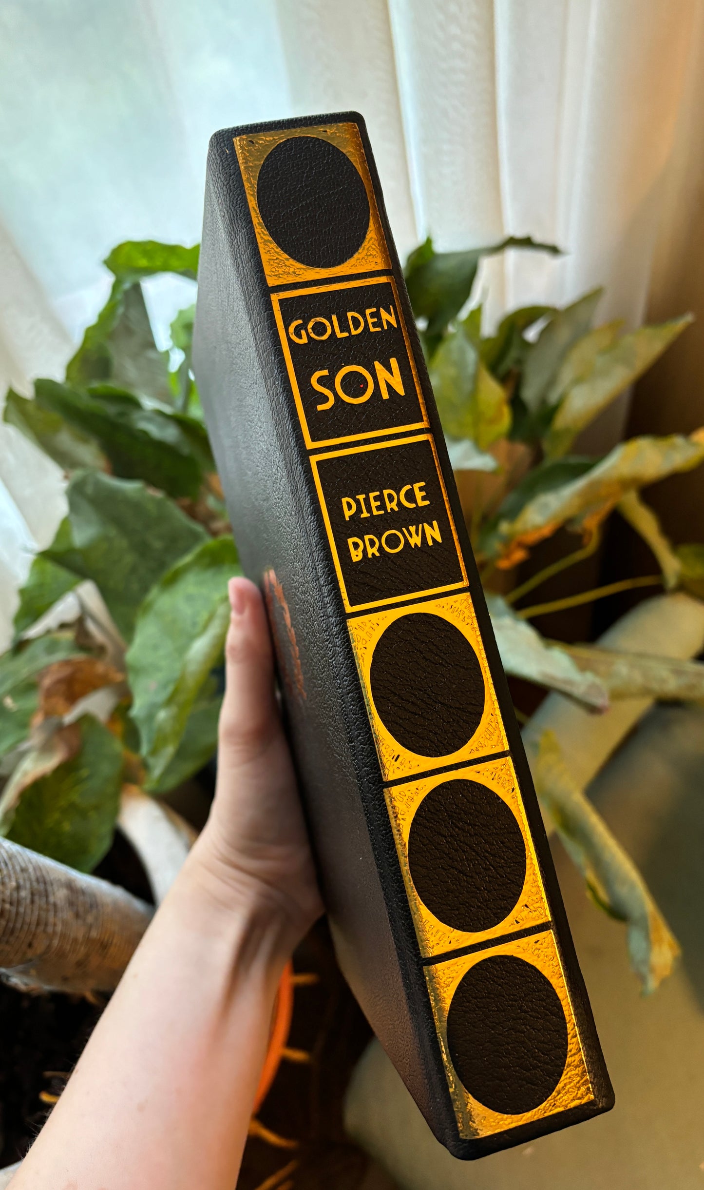 Red Rising Trilogy  - Handmade Leatherbound Collector’s Editions