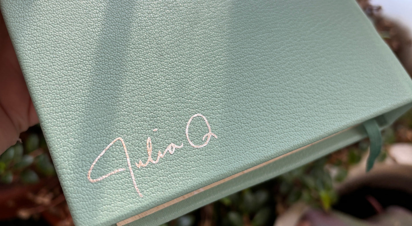 The Bridgerton Series by Julia Quinn - Leatherbound Pastel Rainbow Collector's Editions