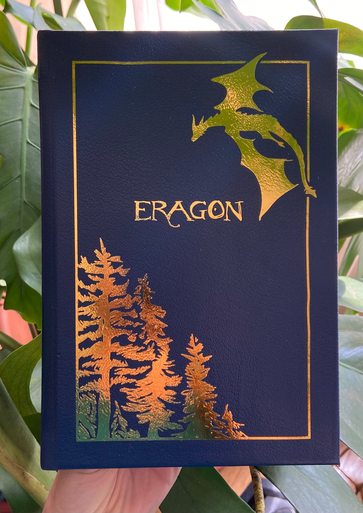 Eragon by Christopher Paolini - Handmade Leatherbound Collector’s Edition