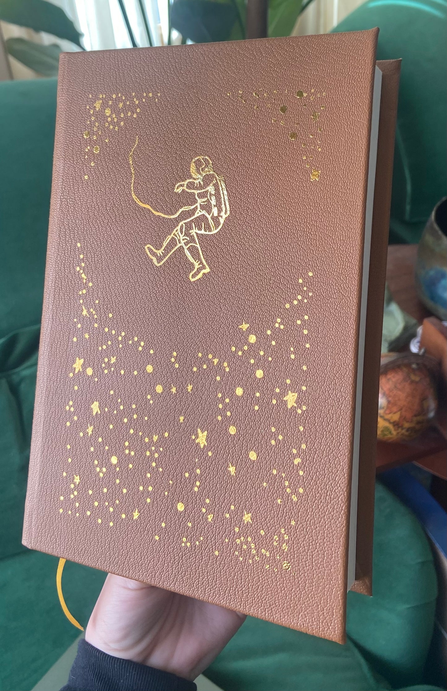 Project Hail Mary by Andy Weir - Handmade Leatherbound Collector’s Edition