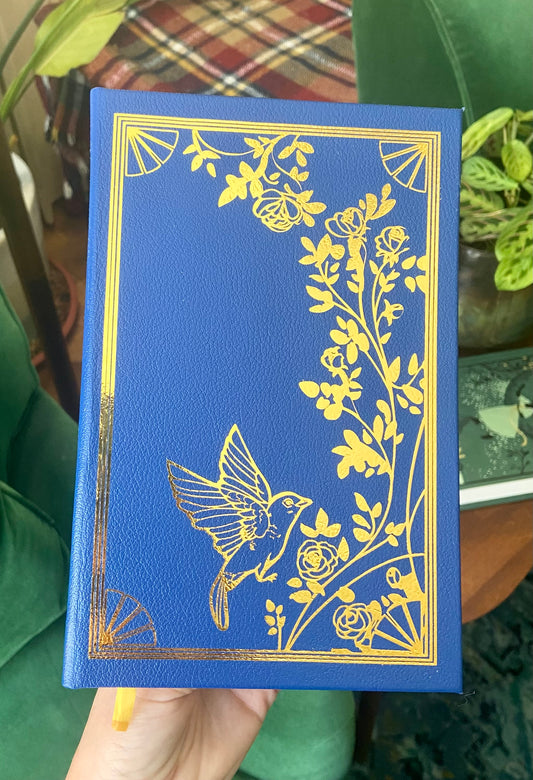 The Nightingale by Kristin Hannah - Handmade Leatherbound Collector’s Edition