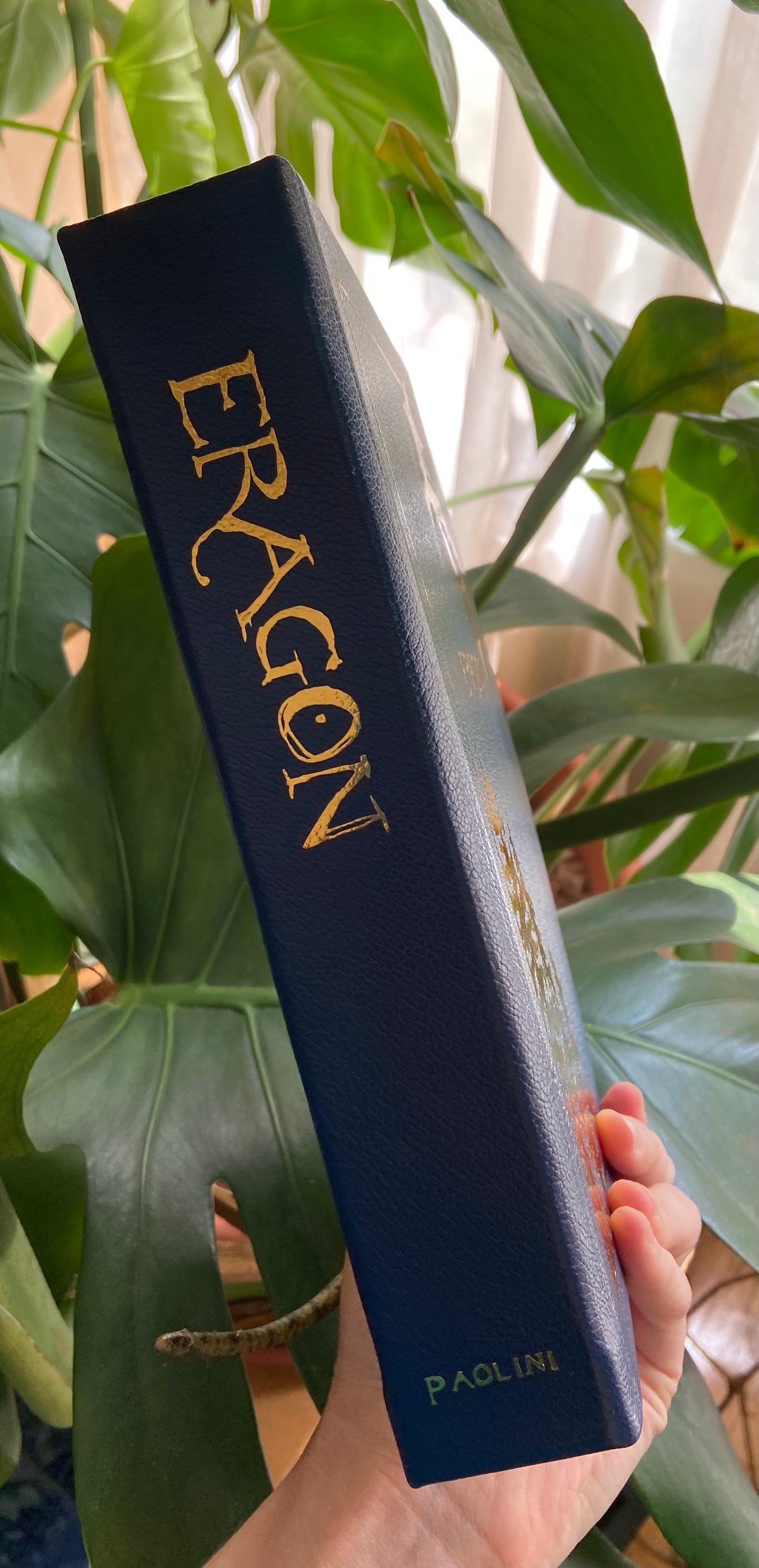 Eragon by Christopher Paolini - Handmade Leatherbound Collector’s Edition