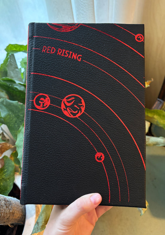 Red Rising Trilogy  - Handmade Leatherbound Collector’s Editions