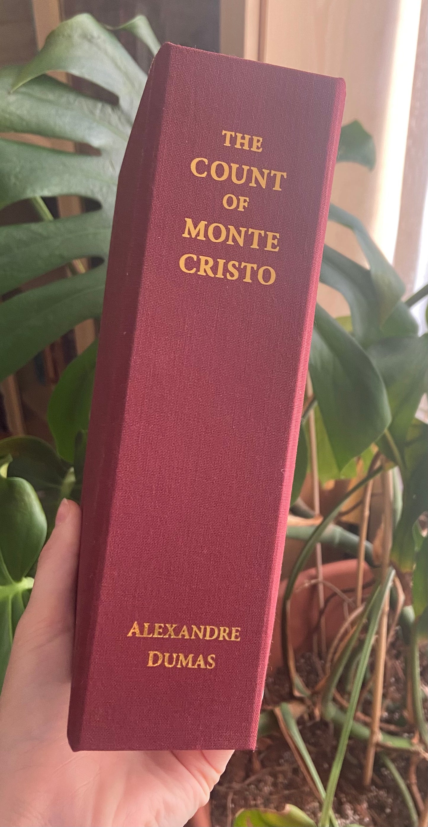 The Count of Monte Cristo by Alexandre Dumas - Handmade Leatherbound Collector’s Edition