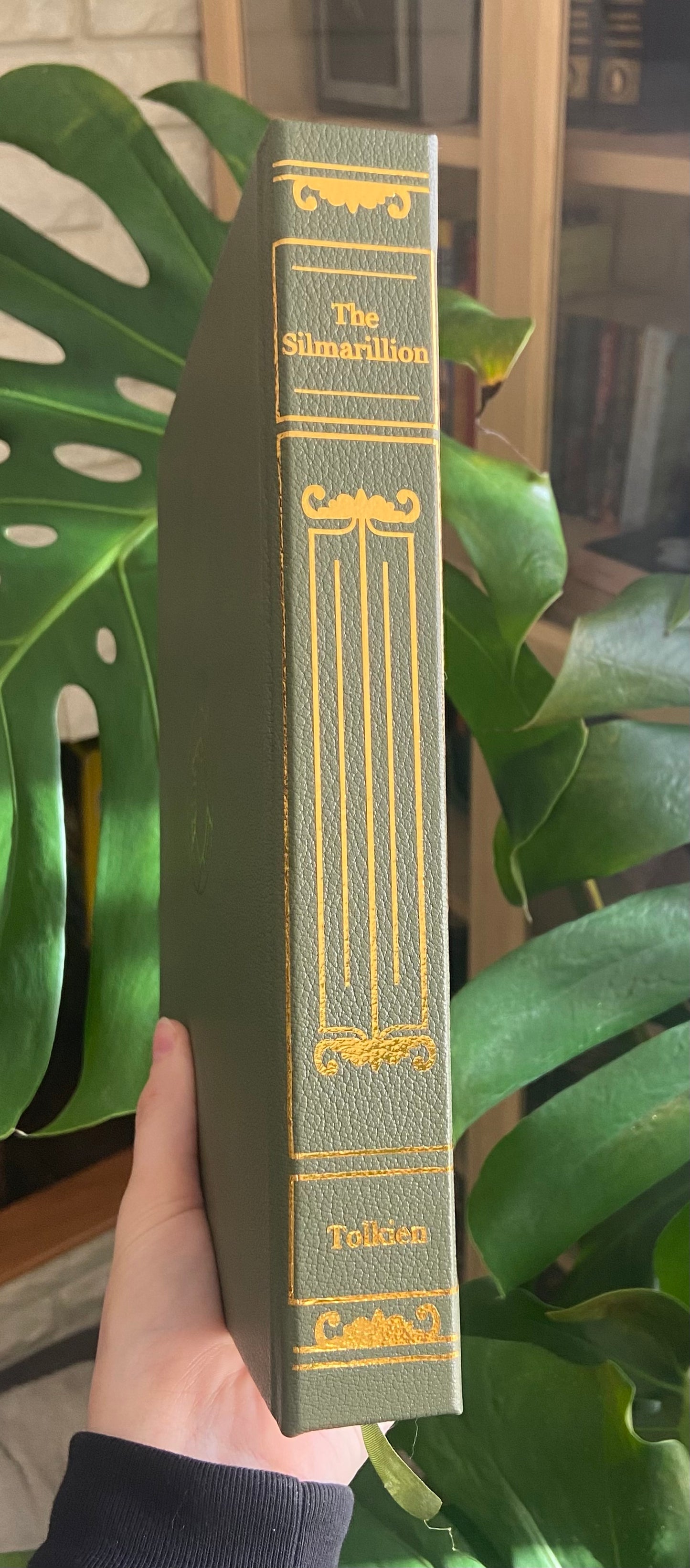 The Silmarillion by JRR Tolkien  - Handmade Leatherbound Collector’s Edition