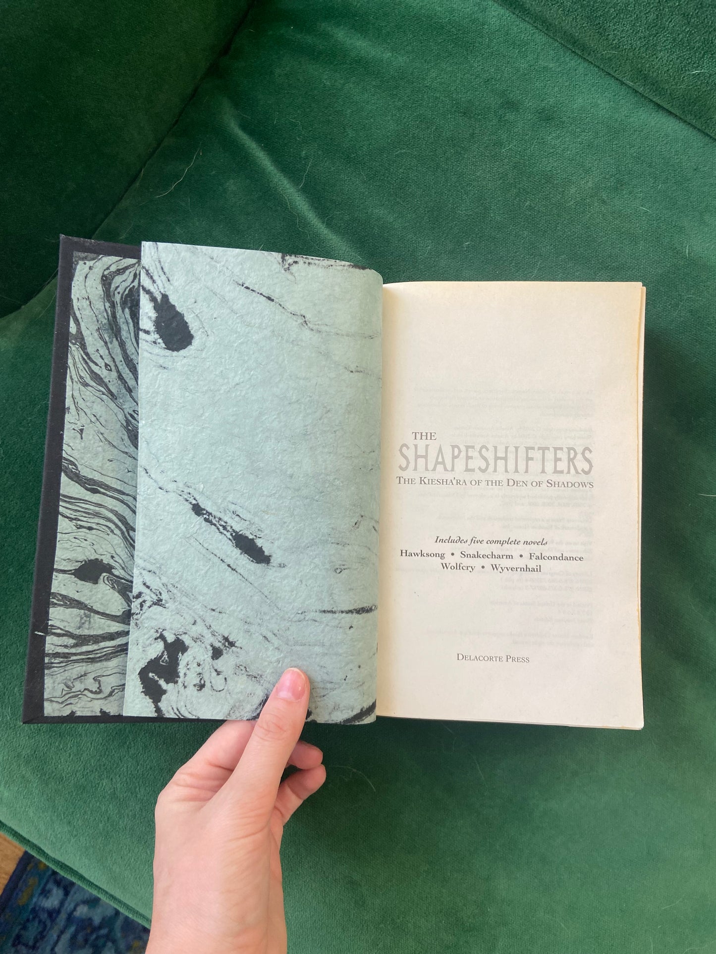 Shapeshifters by Amelia Atwater-Rhodes  - Handmade Leatherbound Collector’s Edition