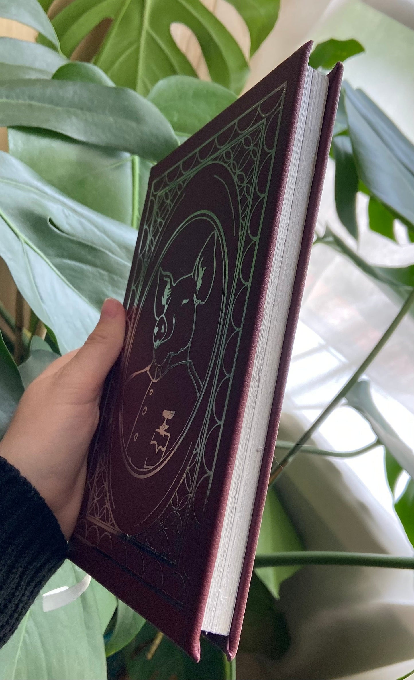 Animal Farm by George Orwell - Handmade Leatherbound Collector’s Edition